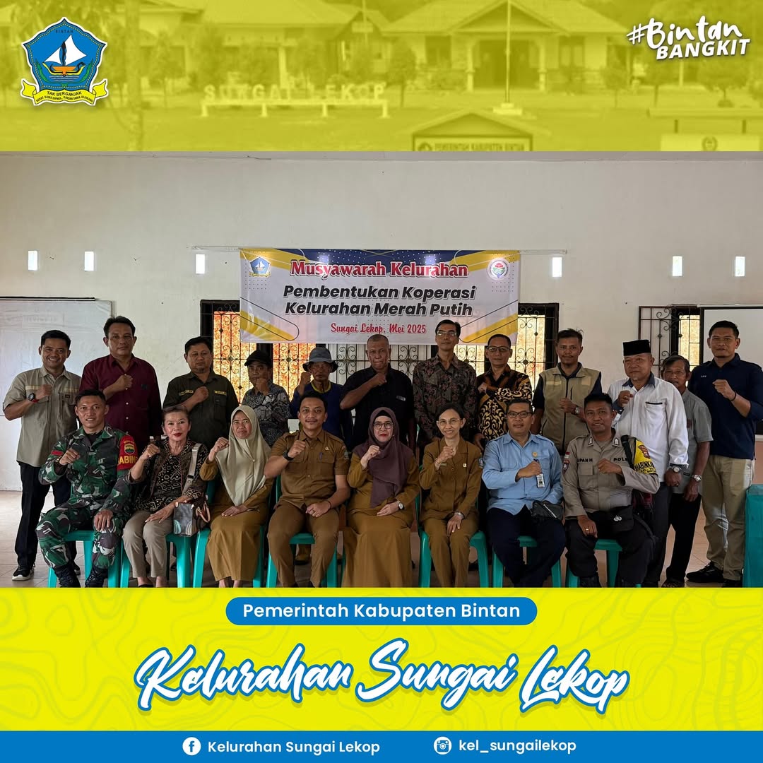 Musyawarah Kelurahan Pembentukan Koperasi Kelurahan Merah Putih