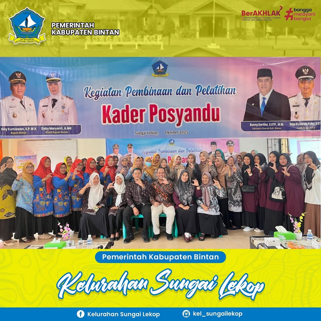 Kegiatan Pembinaan dan Pelatihan Kader Posyandu